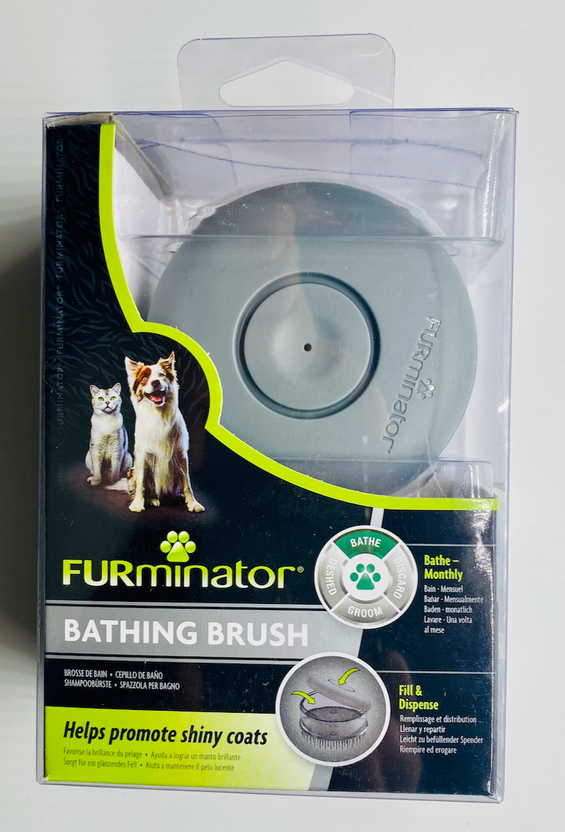 Furminator top bathing brush