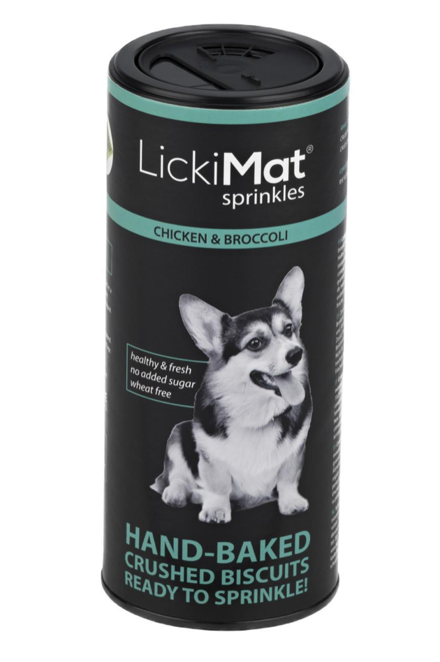 Lickimat Sprinkles Chicken & Broccoli Dog Treats 150g
