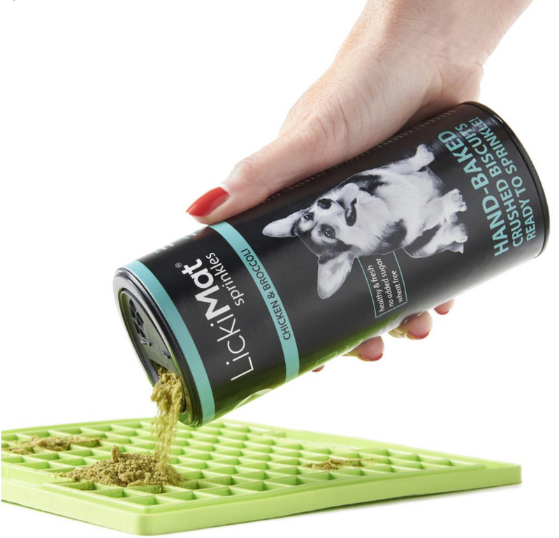 Lickimat Sprinkles Chicken & Broccoli Dog Treats 150g