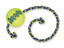 KONG SqueakAir Balls with Rope (Medium)