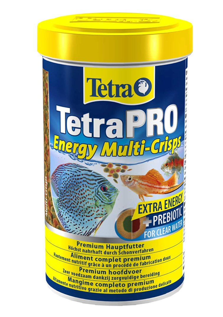 Tetra Cichlid Pro Crisps 115g / 500ML Premium Fish Food All