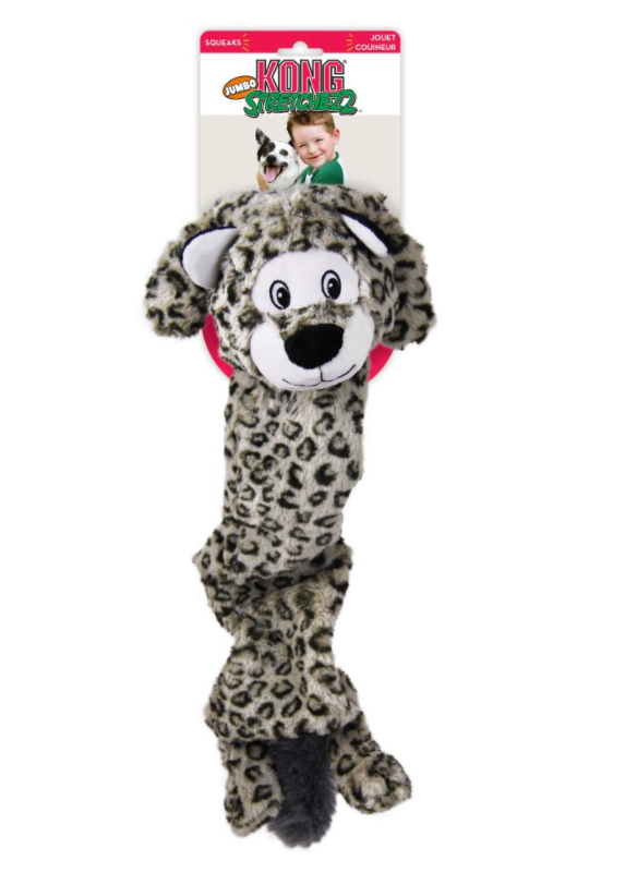 KONG Jumbo StretchezZ Snow Leapord