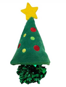 KONG Holiday Crackles Christmas Tree Cat Toy