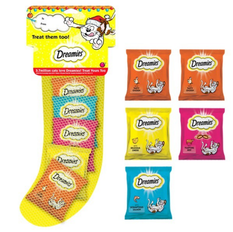 Dreamies Christmas Stocking Cat Treats